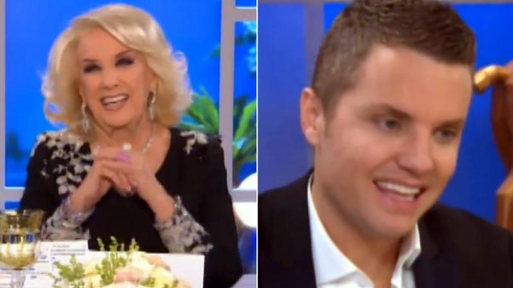 Mirtha Legrand le reconoció a Santiago del Moro que estuvo en la inauguración del Obelisco