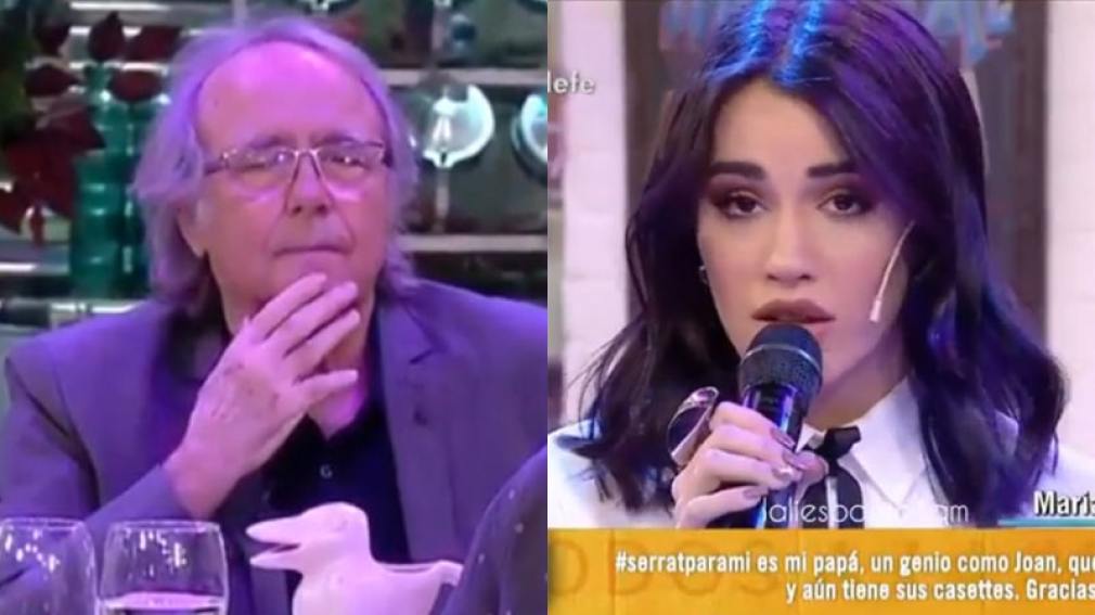 Lali Espósito le cantó a su ídolo Joan Manuel Serrat y en las redes la destrozaron