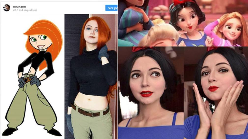 Las increíbles transformaciones de una cosplayer rusa
