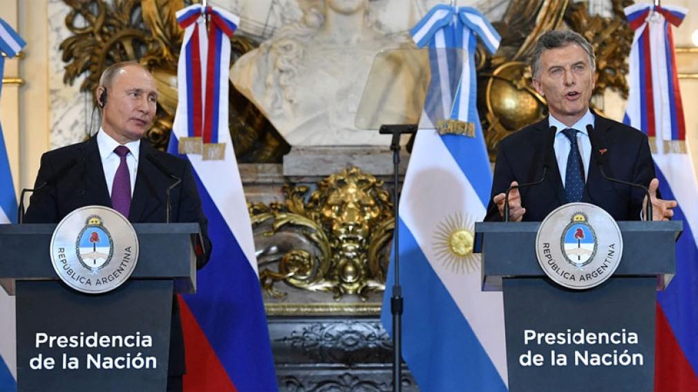 Tras reunirse con Putin, Macri dijo que lograron firmar 'una declaración con coincidencias profundas'