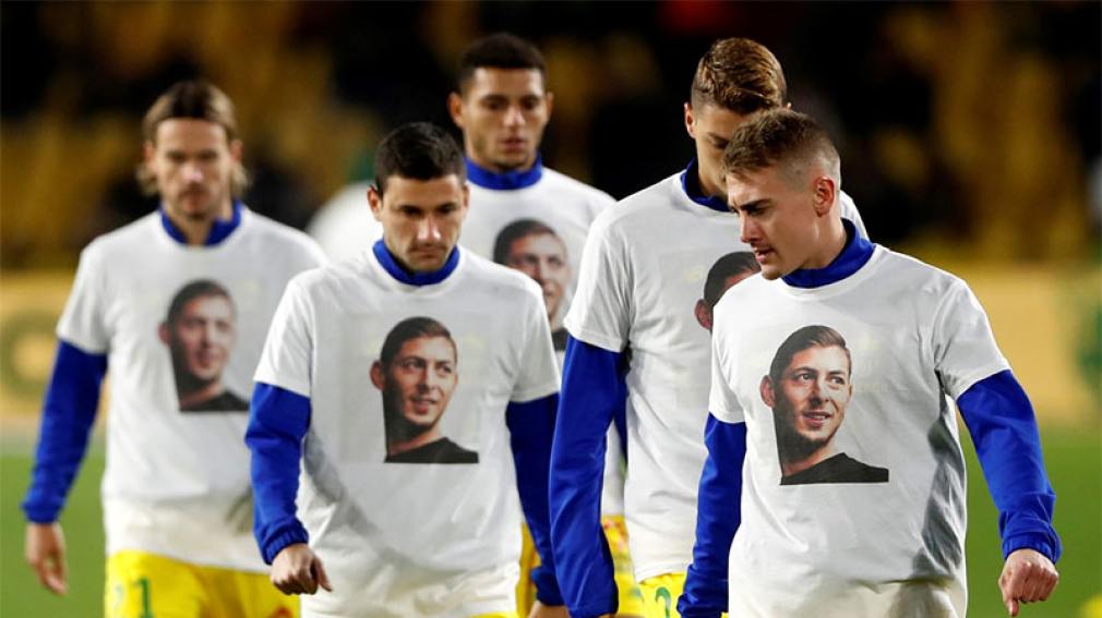 Emotivo homenaje del Nantes a Emiliano Sala
