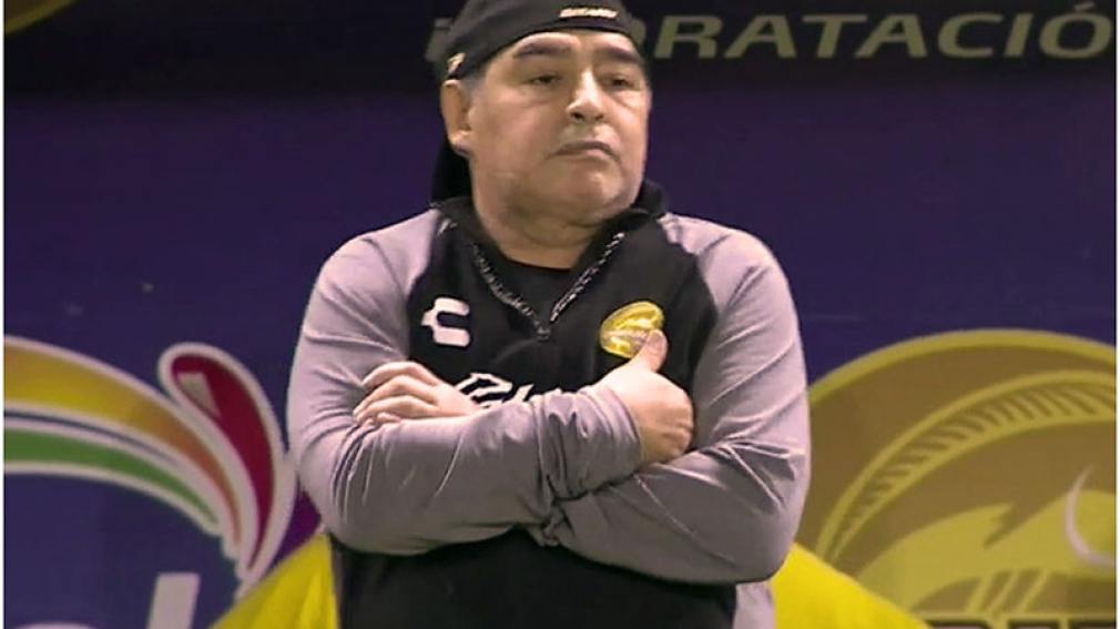¿Pega el portazo? Maradona amenazó con irse de Dorados de Sinaloa