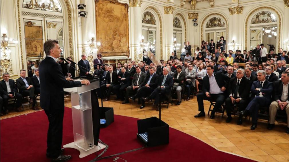El Gobernador Zamora estuvo en Casa Rosada