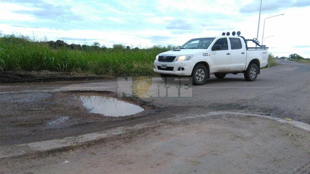 Chaco: preocupa el pésimo estado del cruce entre las rutas 89 y 5
