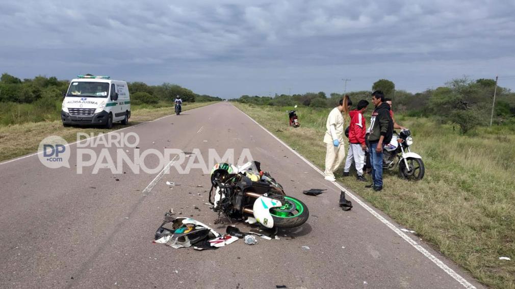 Brasileño en grave estado tras chocar, en moto, con un caballo sobre Ruta 333