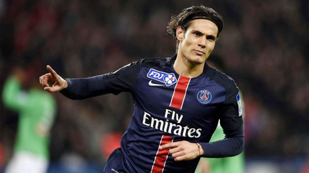 El uruguayo Edinson Cavani y un guiño para Boca