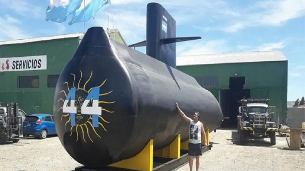 Instalarán una réplica a escala del ARA San Juan en Mar del Plata