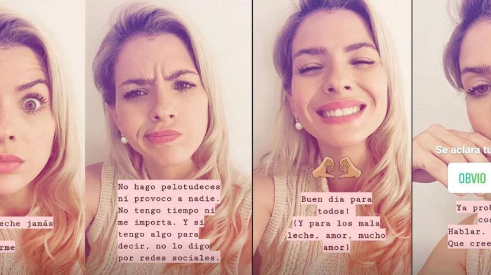 La China Suárez aclaró el escándalo del 'Balcarce' y negó estar provocando a Pampita