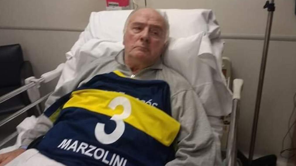 Silvio Marzolini, ídolo de Boca, fue internado tras sufrir un micro ACV