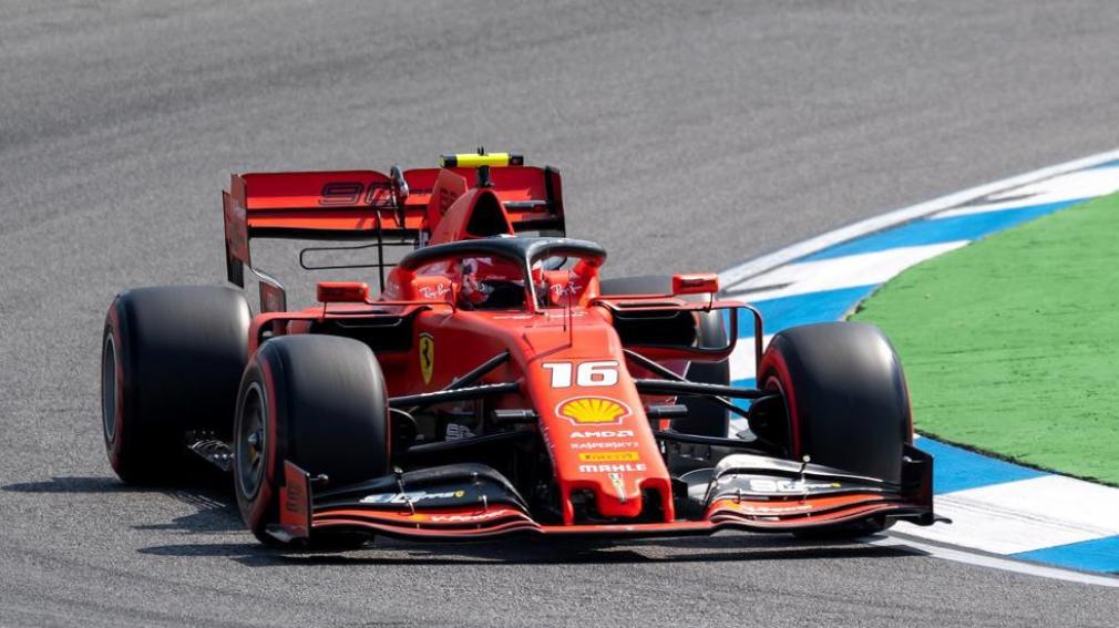 Ferrari dominó la primera jornada de entrenamientos en Alemania