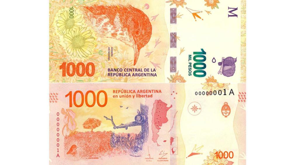 Piden tener precaución ante aparición de billetes falsos de 500 y 1.000 pesos