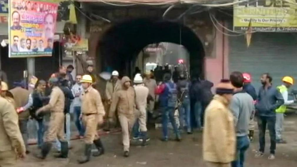 India: mueren 43 trabajadores durante el incendio de una fábrica