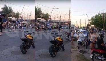 Video: brutal pelea de jóvenes a la salida de un conocido boliche terminó con un menor apuñalado