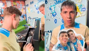 El especial regalo de la Conmebol a Julián Álvarez que celebraron los hinchas de River
