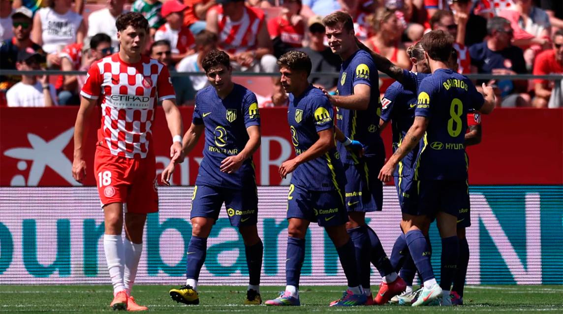 Atlético de Madrid cerró La Liga con una goleada ante Girona: asistencias de Julián Álvarez y De Paul