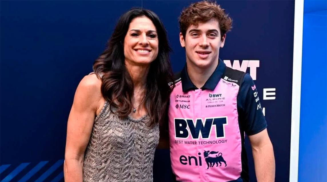 El especial encuentro de Franco Colapinto y Gabriela Sabatini en el GP de España